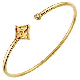 Bracciale Louis Vuitton Twist Blossom in Oro Giallo 18K e Diamanti Altro