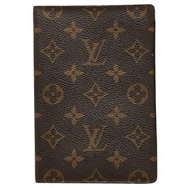 Louis Vuitton Monogram Passport Cover Brown Monogram