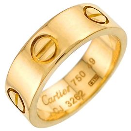 Cartier Love Ring in 18K Yellow Gold Other