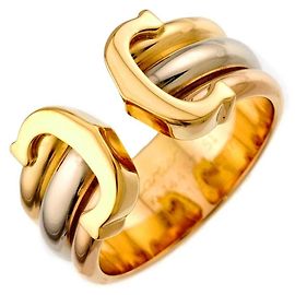 Cartier C2 Tri-Color Band Ring Andere