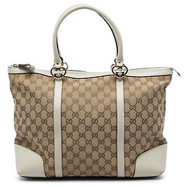 Gucci Beige GG Canvas Lovely Tote Beige
