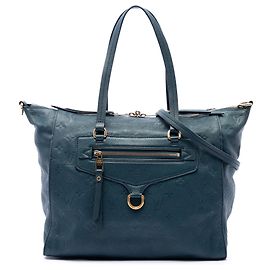 Louis Vuitton Blue Monogram Empreinte Lumineuse PM Blue Other