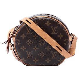 Louis Vuitton Brown Monogram Boite Chapeau Souple PM Marrone