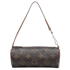 Louis Vuitton Brown Monogram Papillon Pochette Braun