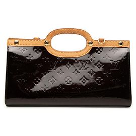 Louis Vuitton Purple Monogram Vernis Roxbury Drive Roxo