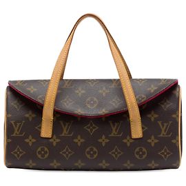 Louis Vuitton Brown Monogram Sonatine Marrone