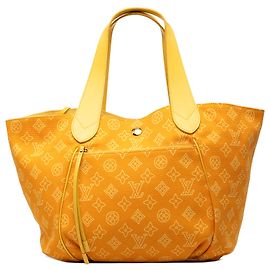 Louis Vuitton Yellow Monogram Cabas Ipanema PM Amarillo