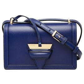 Borsa a tracolla Loewe Barcelona in pelle blu Blu
