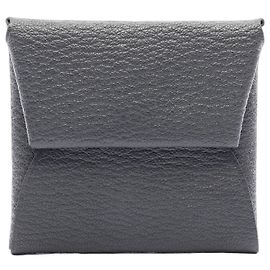 Hermès Monedero Hermes Bastia Verso Gris Misty Castaño