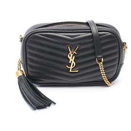 Yves Saint Laurent Saint Laurent Paris Lou Mini Shoulder Bag Noir