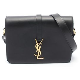 Sac à épaule Yves Saint Laurent Paris Universite Noir