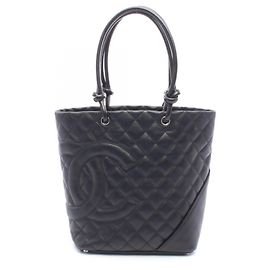 Bolso Tote Mediano Chanel Cambon Line Negro