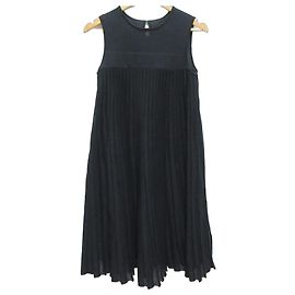 Autre Marque Robe en maille plissée FOXEY Noir