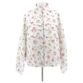 Autre Marque SHUSHU/TONG Floral Jacket White White