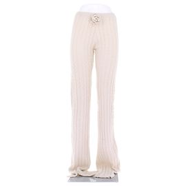 Magda Butrym Cashmere Pants Beige Beige