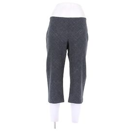 Autre Marque Pantalones Capri CHRISTOPHER ESBER Gris Lana Gris