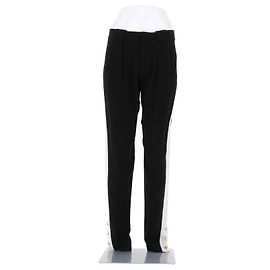 Gucci Pantalones blanco y negro Negro