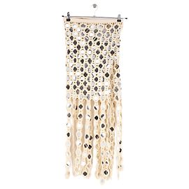 Gonna in cotone beige Desigual Beige