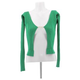 T-shirt vert ouvert Jacquemus Vert