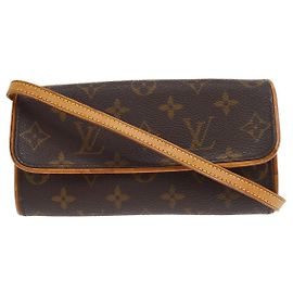 Louis Vuitton Twin Monogram Canvas PM Braun