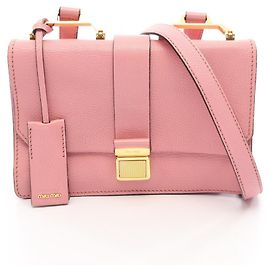 Bolso de hombro Miu Miu Madras Pink Leather Rosa