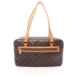 Sac à épaule Louis Vuitton Cite GM Monogram Marron