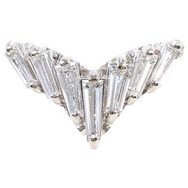 Autre Marque Anillo alianza de platino y diamantes Otro