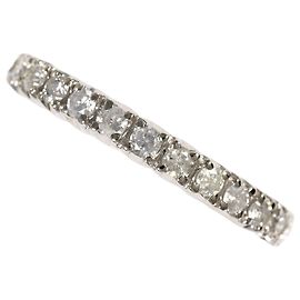 Autre Marque Anel aliança em platina PT900 com diamante de 0,50ct Outro