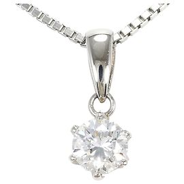 Autre Marque Colar de platina e diamantes Outro