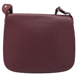 Cartier Must de Cartier Leather medium Dark red