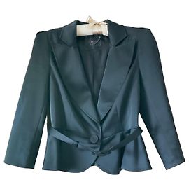 Blazer Peplum Ceinturé Coast Noir Noir