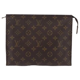 Necessaire Louis Vuitton Monogram Canvas 26 Marrom