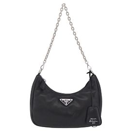 Prada Re-Edition 2005 Nappa Leather Small Negro