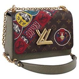 LOUIS VUITTON Monogram Kabuki Twist MM Shoulder Bag M67270 LV Auth 206916M Monograma