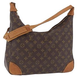 LOUIS VUITTON Monogram Boulogne 35 Shoulder Bag M51260 LV Auth ka6515 Monogramme