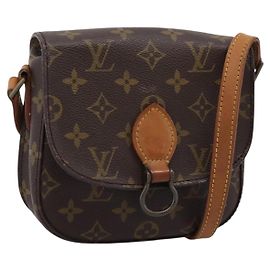 LOUIS VUITTON Monogram Saint Cloud PM Shoulder Bag M51244 LV Auth 200519 Monograma