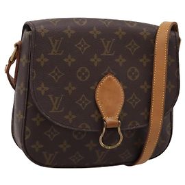 LOUIS VUITTON Monogram Saint Cloud GM Shoulder Bag M51242 LV Auth 205902 Monograma