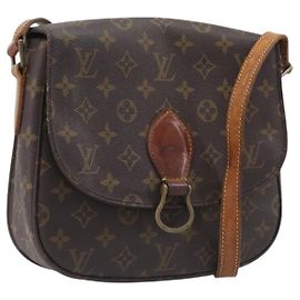 LOUIS VUITTON Monogram Saint Cloud GM Shoulder Bag M51242 LV Auth 202500 Monograma
