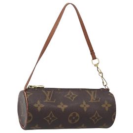 LOUIS VUITTON Monogram Papillon Pouch Pouch LV Auth 205921 Monogram