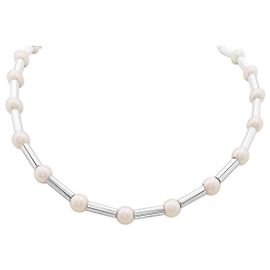 Collar Poiray "Fuseau", oro blanco, perlas. Otro