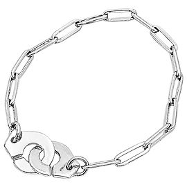 Dinh Van Armband, "Menottes", Weißgold. Andere