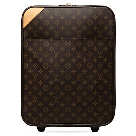 Borsa da viaggio Louis Vuitton Monogram Pegase 45 Marrone Marrone