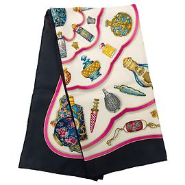 Multi Hermès Qu Importe le Flacon Silk Scarf 90 Scarves Multiple colors