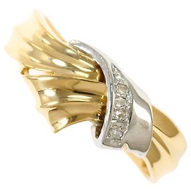 Autre Marque Anello fede in platino PT900 e oro giallo 18K D'oro Altro