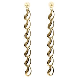 Autre Marque Orecchini a goccia in oro giallo 18K D'oro