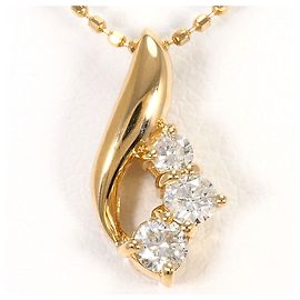 Autre Marque Halskette aus 18K Roségold und Diamanten Golden