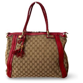 Borsa a tracolla Gucci in pelle rossa Rosso