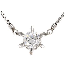 Autre Marque Platinum Diamond Necklace Other