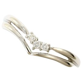 Autre Marque PT900 Platin-Ehering mit Diamant Andere