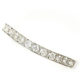 Autre Marque Anel aliança em platina PT950 com diamante Outro